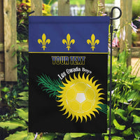 Custom Guadeloupe Football Garden Flag Allez Gwada Boys - Wonder Print Shop