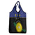Custom Guadeloupe Football Grocery Bag Allez Gwada Boys - Wonder Print Shop