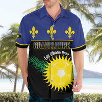 Custom Guadeloupe Football Hawaiian Shirt Allez Gwada Boys - Wonder Print Shop