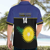 Custom Guadeloupe Football Hawaiian Shirt Allez Gwada Boys - Wonder Print Shop