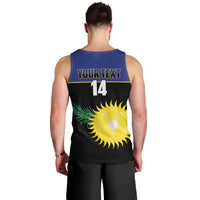 Custom Guadeloupe Football Men Tank Top Allez Gwada Boys - Wonder Print Shop