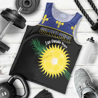 Custom Guadeloupe Football Men Tank Top Allez Gwada Boys - Wonder Print Shop