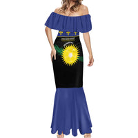 Custom Guadeloupe Football Mermaid Dress Allez Gwada Boys - Wonder Print Shop