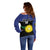 Custom Guadeloupe Football Off Shoulder Sweater Allez Gwada Boys - Wonder Print Shop