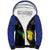 Custom Guadeloupe Football Sherpa Hoodie Allez Gwada Boys - Wonder Print Shop