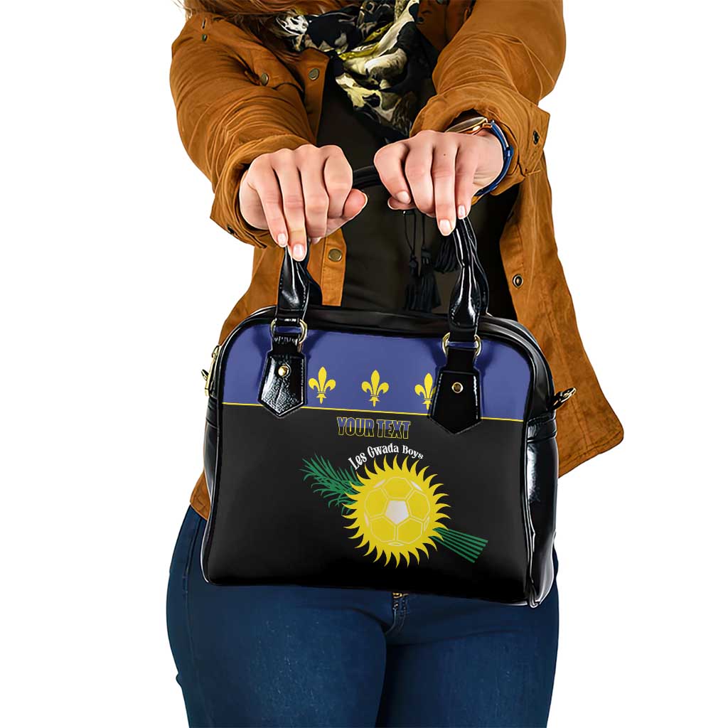 Custom Guadeloupe Football Shoulder Handbag Allez Gwada Boys - Wonder Print Shop