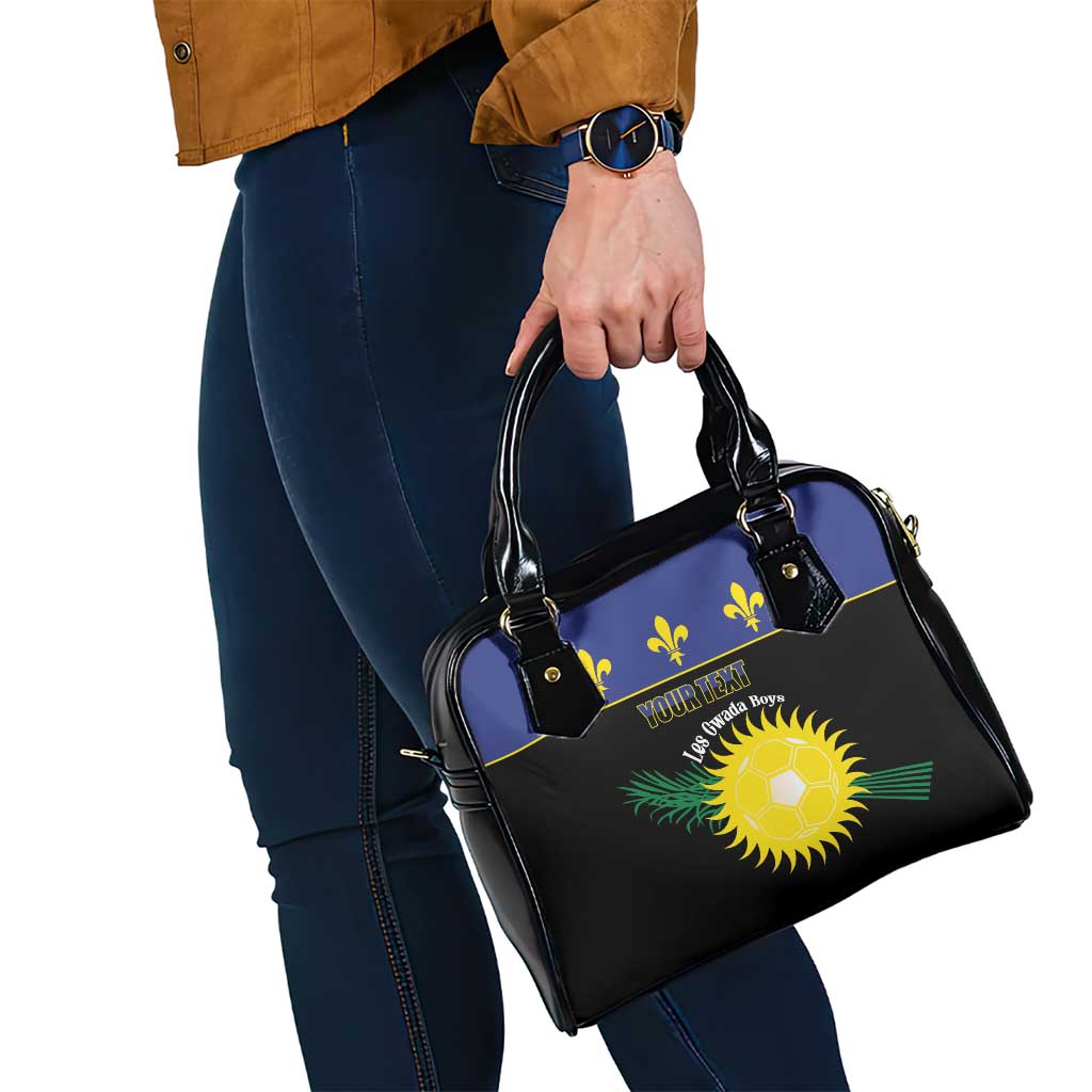 Custom Guadeloupe Football Shoulder Handbag Allez Gwada Boys - Wonder Print Shop