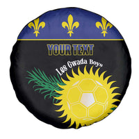 Custom Guadeloupe Football Spare Tire Cover Allez Gwada Boys - Wonder Print Shop