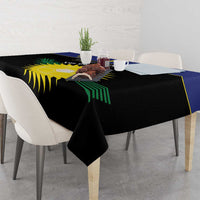 Custom Guadeloupe Football Tablecloth Allez Gwada Boys - Wonder Print Shop