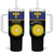 Custom Guadeloupe Football Tumbler With Handle Allez Gwada Boys - Wonder Print Shop