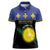 Custom Guadeloupe Football Women Polo Shirt Allez Gwada Boys - Wonder Print Shop