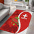 Personalised Switzerland Tennis Area Rug Swiss Born To Play - Wonder Print Shop