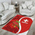 Personalised Switzerland Tennis Area Rug Swiss Born To Play - Wonder Print Shop