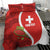 Personalised Switzerland Tennis Bedding Set Swiss Born To Play - Wonder Print Shop