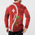 Personalised Switzerland Tennis Button Sweatshirt Swiss Born To Play - Wonder Print Shop
