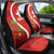 Personalised Switzerland Tennis Car Seat Cover Swiss Born To Play - Wonder Print Shop