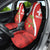 Personalised Switzerland Tennis Car Seat Cover Swiss Born To Play - Wonder Print Shop