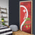 Personalised Switzerland Tennis Door Cover Swiss Born To Play - Wonder Print Shop