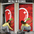 Personalised Switzerland Tennis Door Cover Swiss Born To Play - Wonder Print Shop