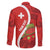 Personalised Switzerland Tennis Family Matching Puletasi and Hawaiian Shirt Swiss Born To Play - Wonder Print Shop