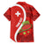 Personalised Switzerland Tennis Family Matching Tank Maxi Dress and Hawaiian Shirt Swiss Born To Play - Wonder Print Shop