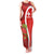 Personalised Switzerland Tennis Family Matching Tank Maxi Dress and Hawaiian Shirt Swiss Born To Play - Wonder Print Shop