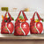 Personalised Switzerland Tennis Grocery Bag Swiss Born To Play - Wonder Print Shop
