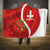 Personalised Switzerland Tennis Hooded Blanket Swiss Born To Play - Wonder Print Shop