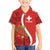 Personalised Switzerland Tennis Kid Hawaiian Shirt Swiss Born To Play - Wonder Print Shop