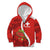 Personalised Switzerland Tennis Kid Hoodie Swiss Born To Play - Wonder Print Shop