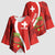 Personalised Switzerland Tennis Kimono Sleeve Blouse Swiss Born To Play - Wonder Print Shop