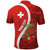 Personalised Switzerland Tennis Polo Shirt Swiss Born To Play - Wonder Print Shop