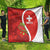 Personalised Switzerland Tennis Quilt Swiss Born To Play - Wonder Print Shop