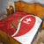 Personalised Switzerland Tennis Quilt Swiss Born To Play - Wonder Print Shop