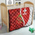 Personalised Switzerland Tennis Quilt Swiss Born To Play - Wonder Print Shop