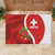 Personalised Switzerland Tennis Rubber Doormat Swiss Born To Play - Wonder Print Shop