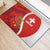 Personalised Switzerland Tennis Rubber Doormat Swiss Born To Play - Wonder Print Shop