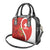Personalised Switzerland Tennis Shoulder Handbag Swiss Born To Play - Wonder Print Shop