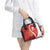 Personalised Switzerland Tennis Shoulder Handbag Swiss Born To Play - Wonder Print Shop