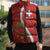 Personalised Switzerland Tennis Sleeveless Puffer Jacket Swiss Born To Play - Wonder Print Shop