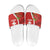 Personalised Switzerland Tennis Slide Sandals Swiss Born To Play - Wonder Print Shop
