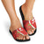 Personalised Switzerland Tennis Slide Sandals Swiss Born To Play - Wonder Print Shop