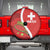 Personalised Switzerland Tennis Spare Tire Cover Swiss Born To Play - Wonder Print Shop
