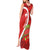 Personalised Switzerland Tennis Tank Maxi Dress Swiss Born To Play - Wonder Print Shop