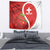 Personalised Switzerland Tennis Tapestry Swiss Born To Play - Wonder Print Shop