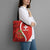 Personalised Switzerland Tennis Tote Bag Swiss Born To Play - Wonder Print Shop