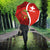 Personalised Switzerland Tennis Umbrella Swiss Born To Play - Wonder Print Shop