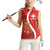 Personalised Switzerland Tennis Women Sleeveless Polo Shirt Swiss Born To Play - Wonder Print Shop