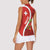 Personalised Switzerland Tennis Women Sleeveless Polo Shirt Swiss Born To Play - Wonder Print Shop