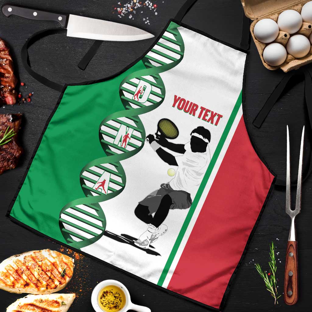 Personalised Italy Tennis Apron Its In My DNA - Wonder Print Shop